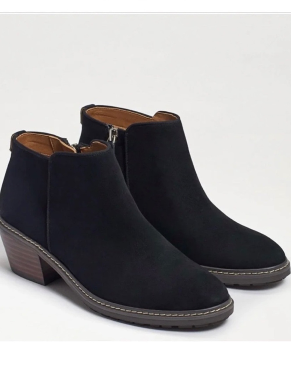 Sam Edelman Pryce Bootie | Black Leather | Size 9.5| NEW